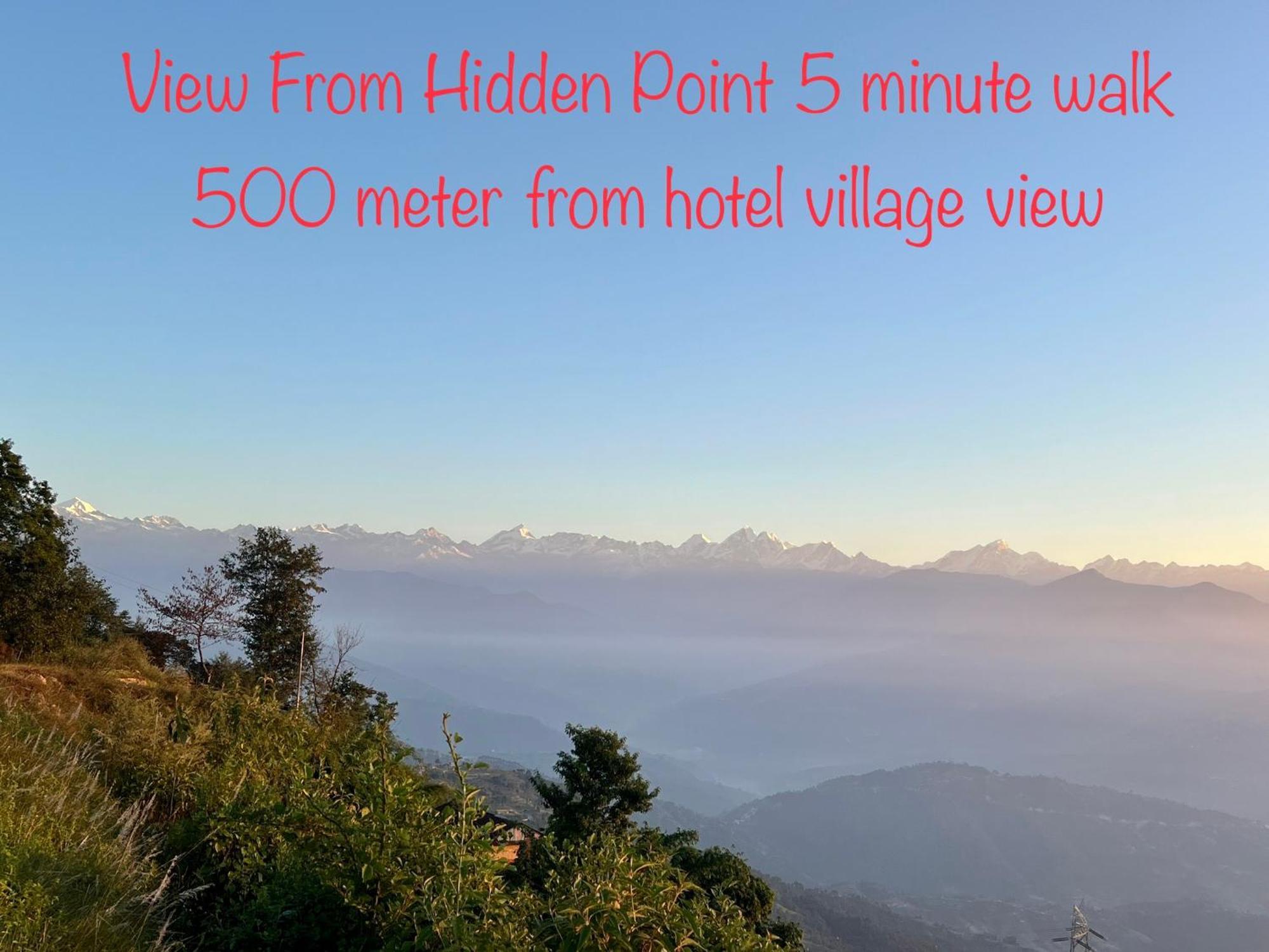 Hotel Village View Nagarkot Eksteriør bilde
