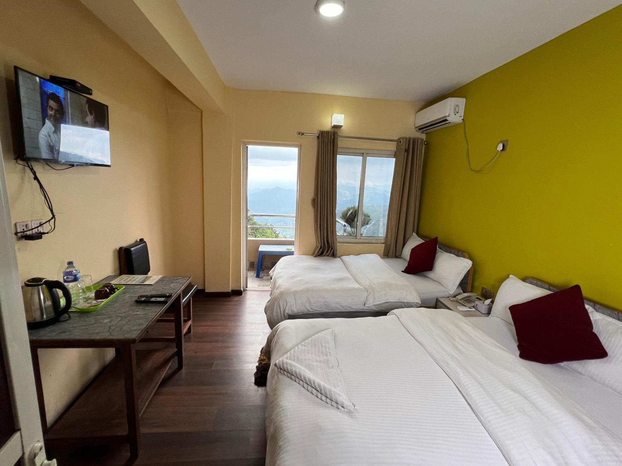 Hotel Village View Nagarkot Eksteriør bilde